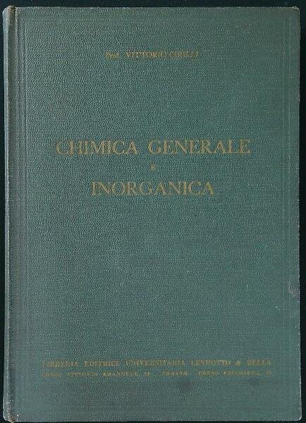 Chimica generale e inorganica