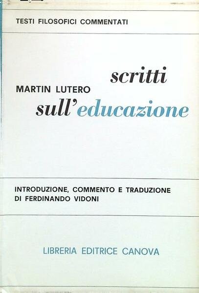 Scritti sull'educazione