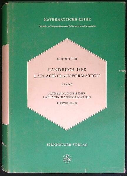 Handbuch Der Laplace-Transformation Band II