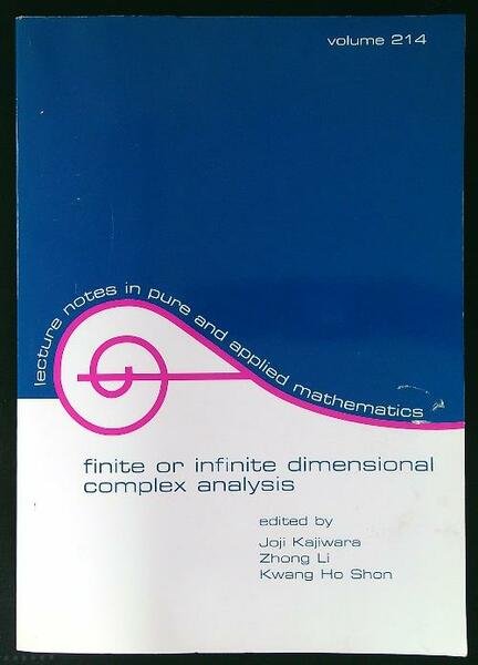 Finite or Infinite Dimensional Complex Analysis