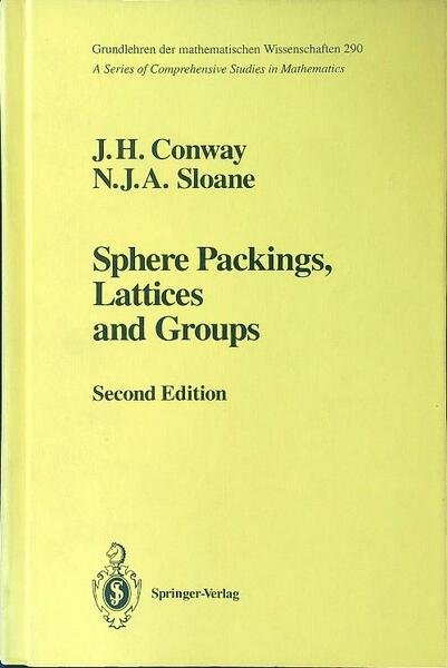 Sphere Packings, Lattices and Groups