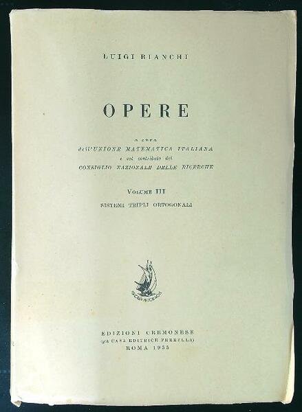 Opere vol. III