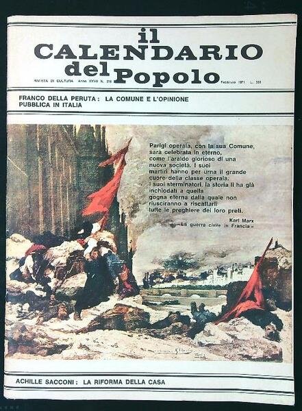 Il calendario del popolo n. 316 | Immagine principale