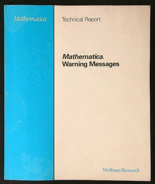 Mathematica Warning Messages