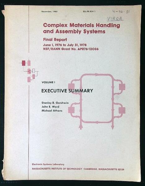 Executive Summary vol. I