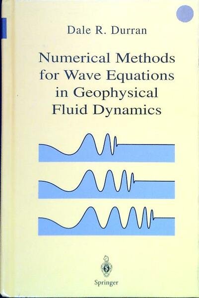 Numerical Methods for Wave Equations in Geopysical Fluid Dynamics