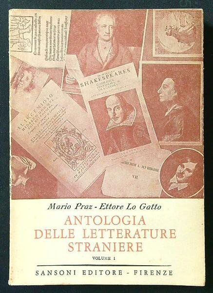 Antologia delle letterature straniere vol. I