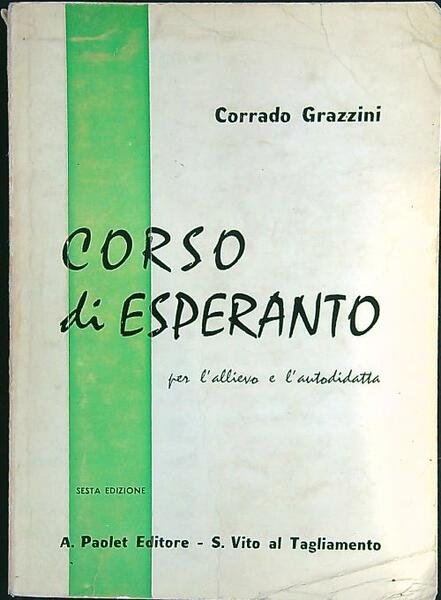 Corso di Esperanto per l'allievo e l'autodidatta