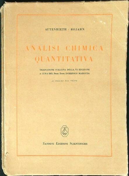 Analisi chimica quantitativa