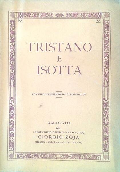 Il romanzo di Tristano e Isotta
