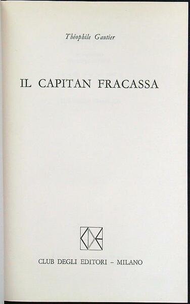 Il capitan Fracassa