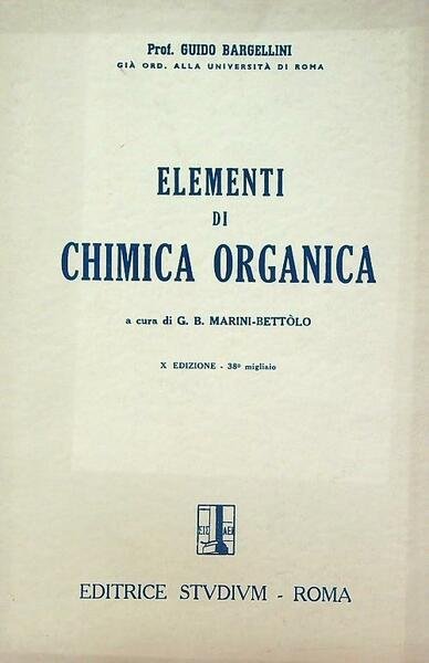 Elementi di chimica organica
