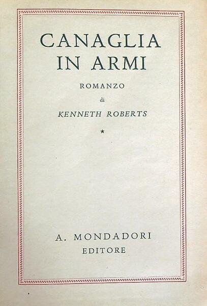 Canaglia in armi