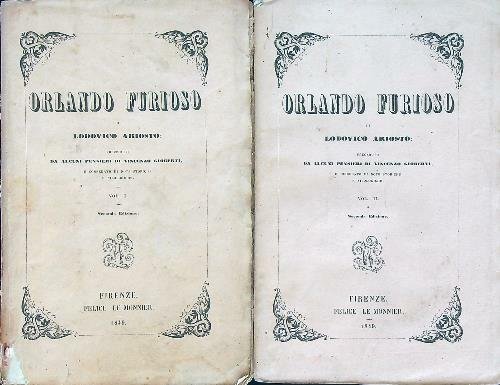 Orlando Furioso. Volume 1-2