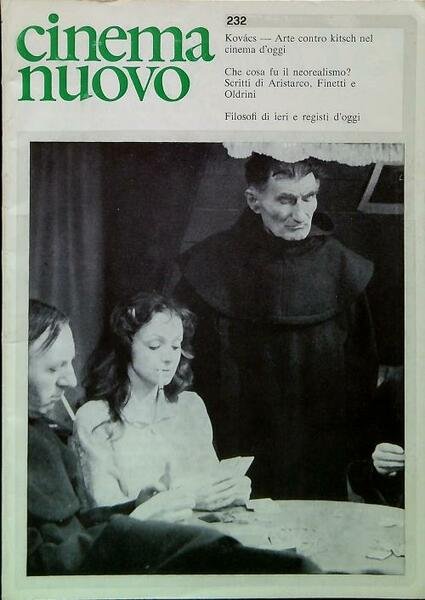 Cinema Nuovo - N. 232, Novembre Dicembre 1974 | Immagine principale