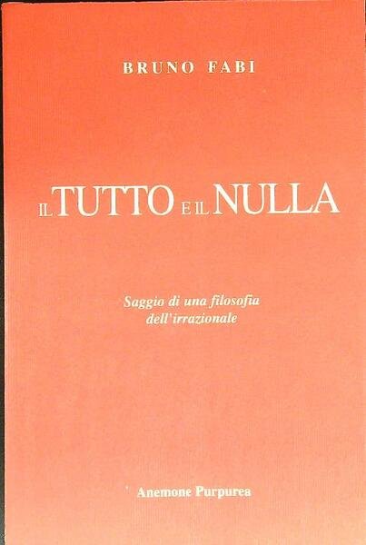Il tutto e il nulla