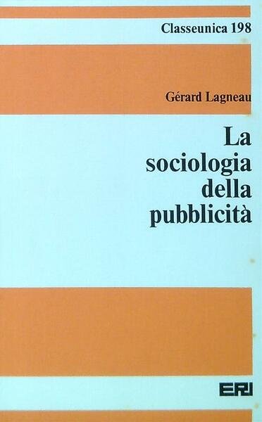 La sociologia della pubblicita'