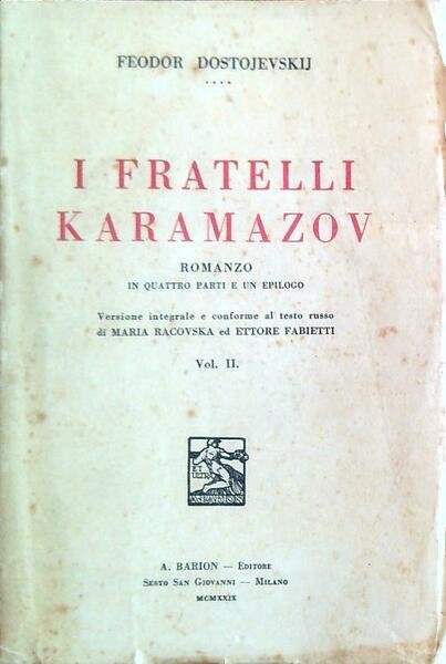 I fratelli Karamazov - Vol. II