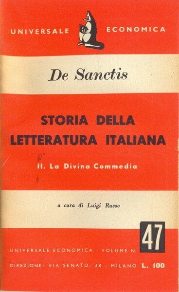 Storia della letteratura Italiana vol. II