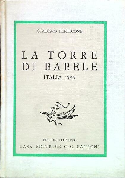 La torre di Babele - Italia 1949
