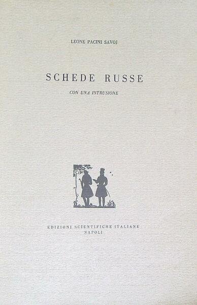 Schede russe. Con una intrusione