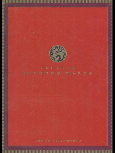 Vangelo secondo Marco. Nuovo Testamento | Immagine principale