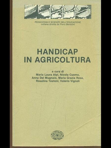 Handicap in agricoltura