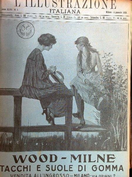 L'illustrazione Italiana 1 volume 1920