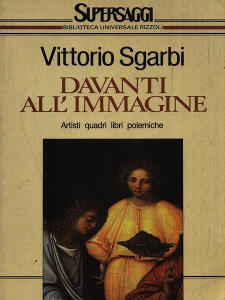 Davanti all'immagine