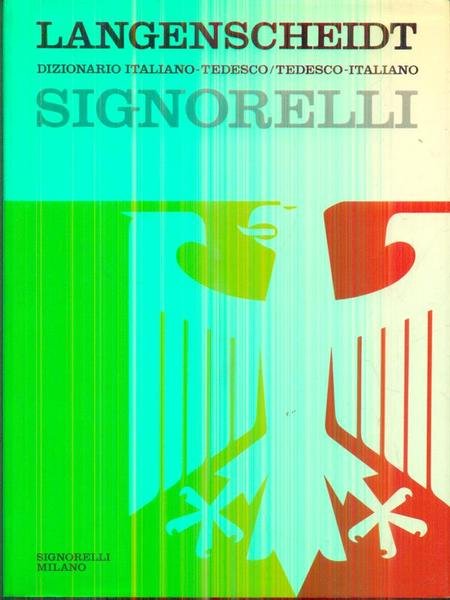Langenscheidt dizionario italiano/tedesco-tedesco/italiano