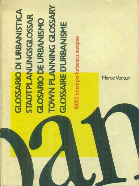 Glossario di urbanistica