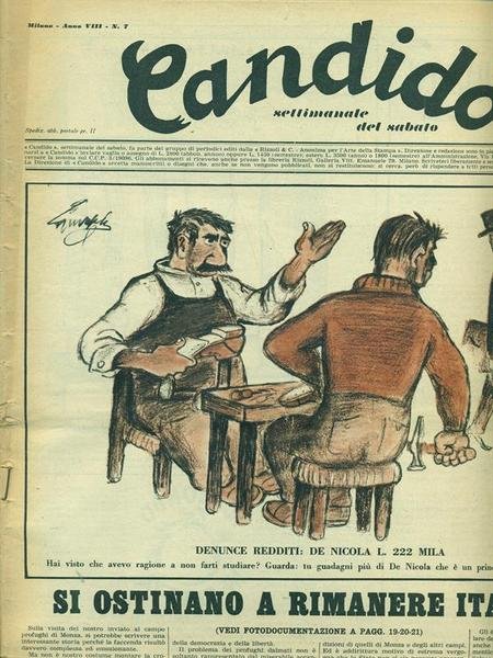 Candido n.7 - 17 febbraio 1952