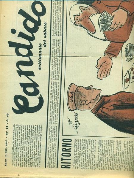 Candido n.41 - 14 ottobre 1951