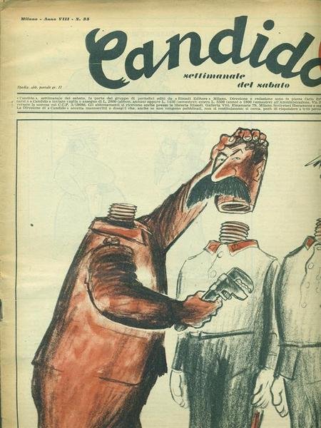 Candido n.35 - 31 agosto 1952
