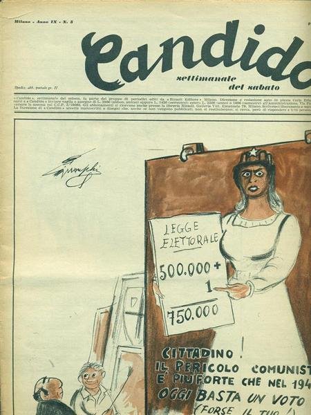 Candido n.5 - 1 febbraio 1953