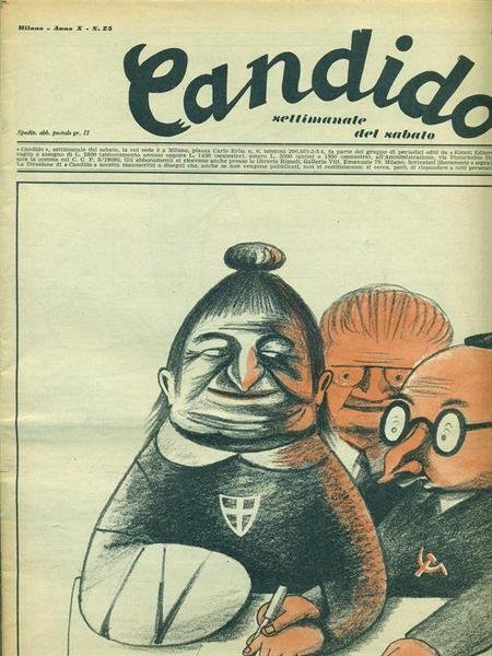 Candido n.25 - 20 giugno 1954