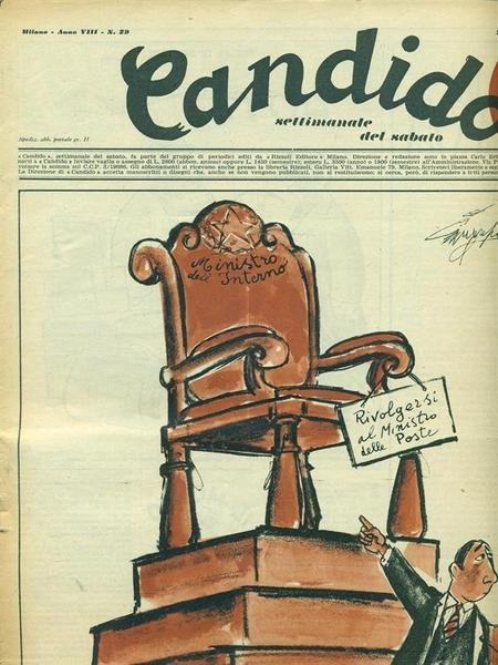 Candido n.29 - 20 luglio 1952