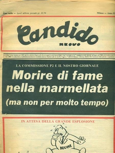 Candido nuovo n.1 - 11 gennaio 1982