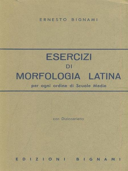 Grammatica italiana - Libro - Bignami 