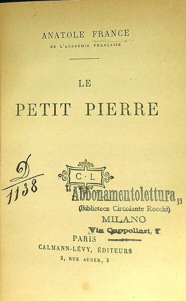 Le Petit Pierre | Immagine principale
