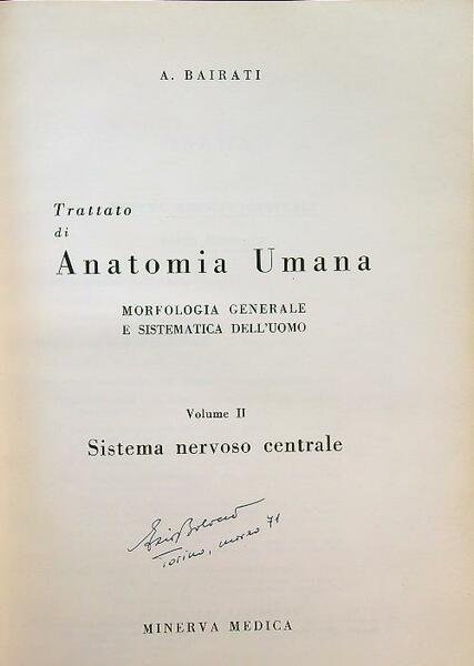 Trattato di Anatomia Umana II