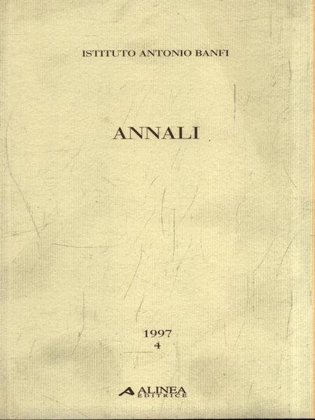 Istituto Antonio Banfi - Annali 4/1997