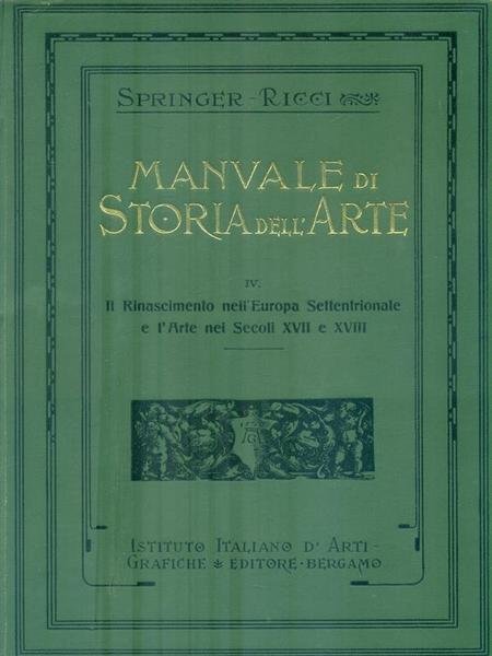 Manuale di storia dell'arte IV