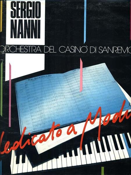 Vinile: Sergio Nanni e l'orchestra del Casino' di Sanremo