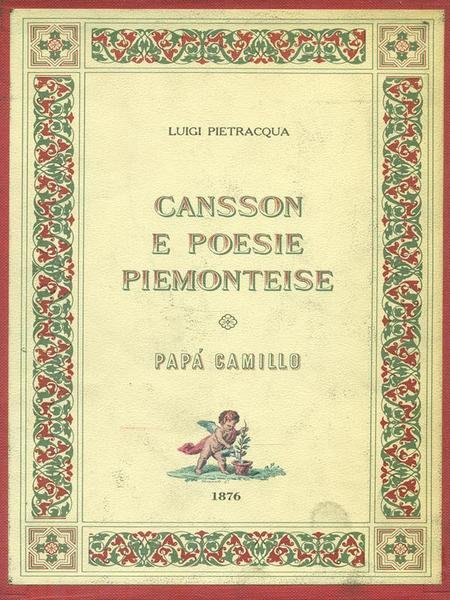 Cansson e poesie piemonteise. Papa' Camillo