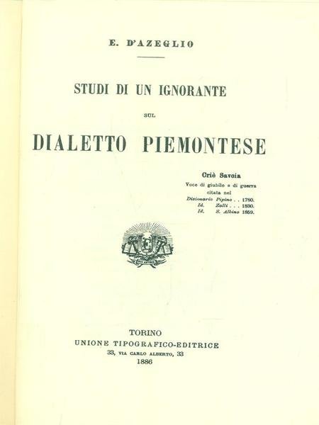 Dialetto piemontese