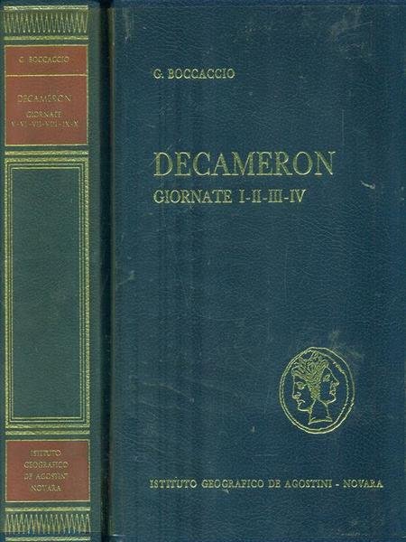 Decameron - Giornate I-II-III-IV-V-VI-VII-VIII-IX-X. 2 Volumi