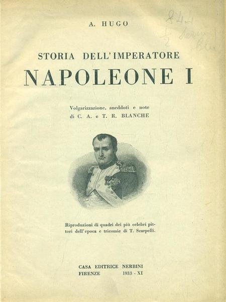 Storia dell'Imperatore Napoleone I