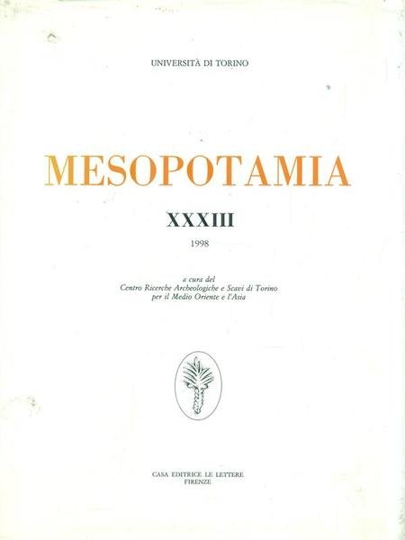 Mesopotamia XXXIII