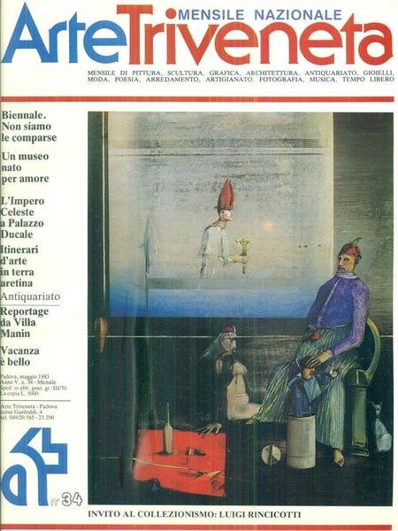 Mensile nazionale Arte triveneta n. 34/maggio 1983